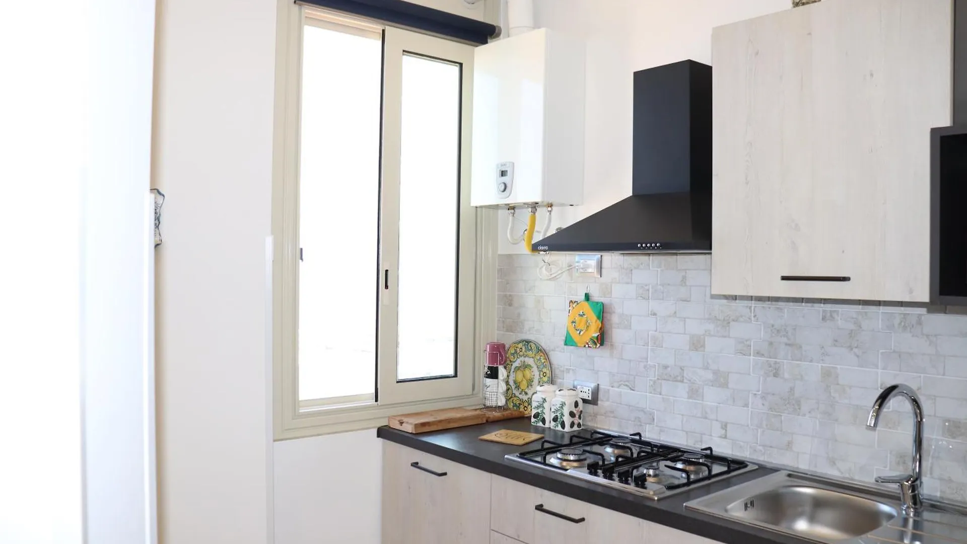 Appartement Rineddahouse Arenella - Vista Mare Panoramica A Palermo Con Parcheggio Privato Italie